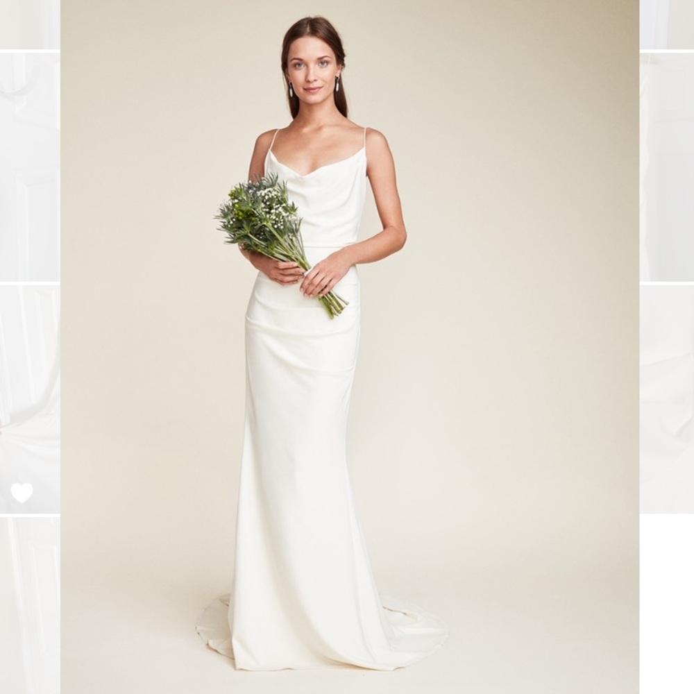 Nicole Miller “Tara” Ivory Wedding Dress Size 2-4